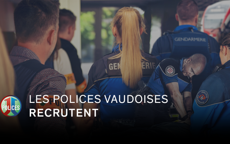 Les polices vaudoises recrutent