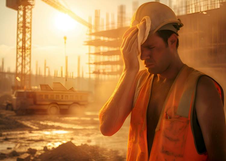 Travaux en période de canicule